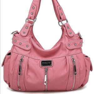 Handbag for Women Ultra Soft Washed Vegan Leather